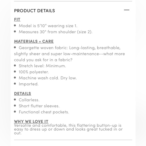 Torrid Harper Georgette Flutter Sleeve Blouse - Picture 8 of 9